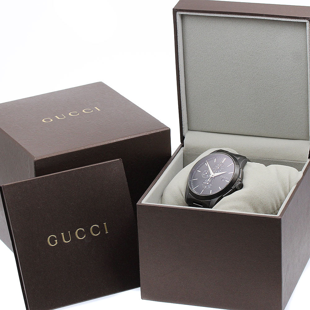 GUCCI 126.2/YA126274 G-Timeless Chronograph Quartz Men's Watch with Box and Warranty Card
