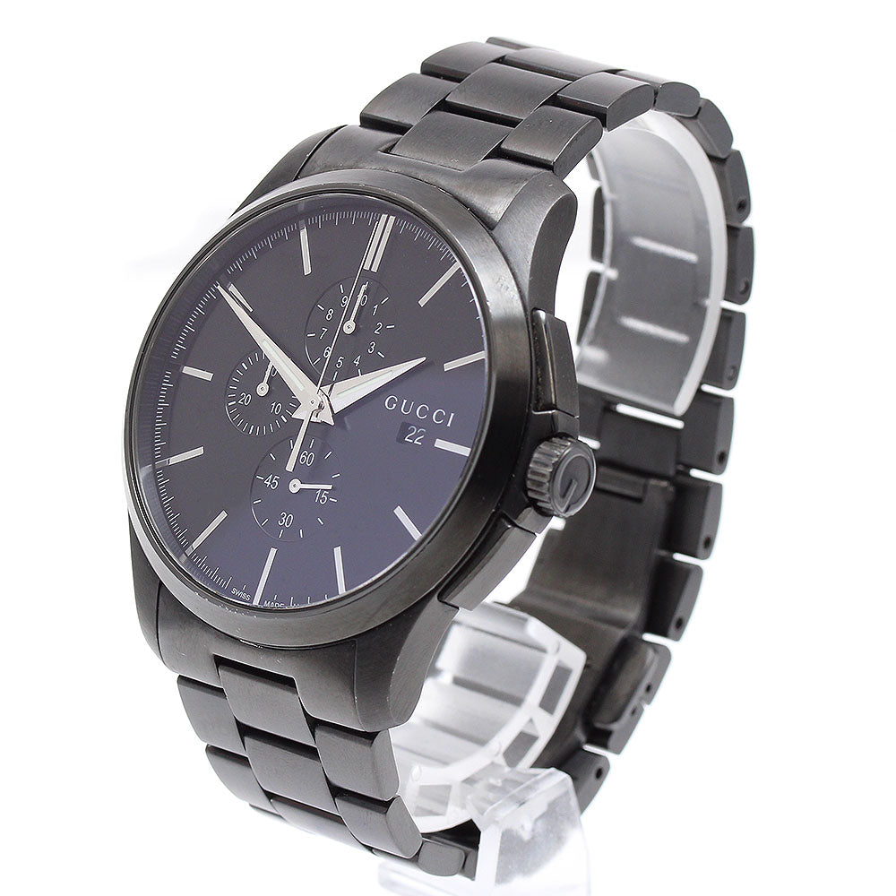 GUCCI 126.2/YA126274 G-Timeless Chronograph Quartz Men's Watch with Box and Warranty Card