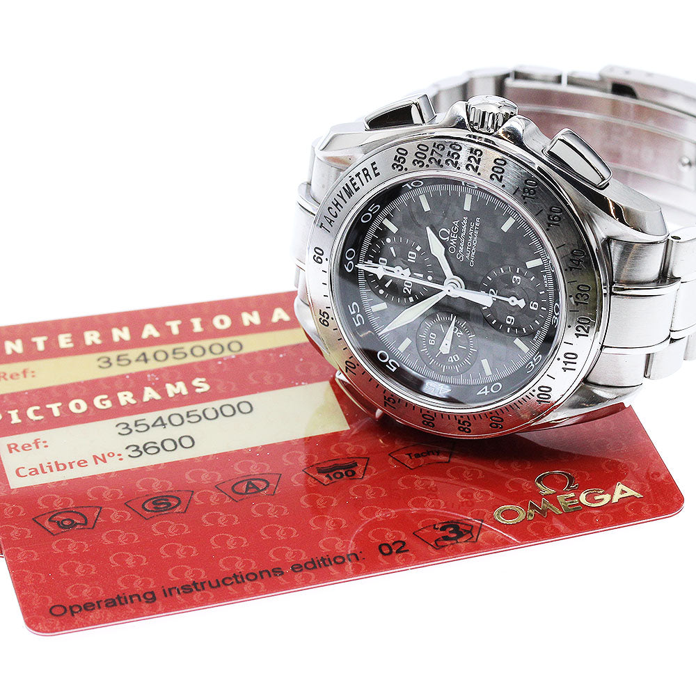 OMEGA 3540.50 Speedmaster Split-Second Automatic Men's Watch with Warranty