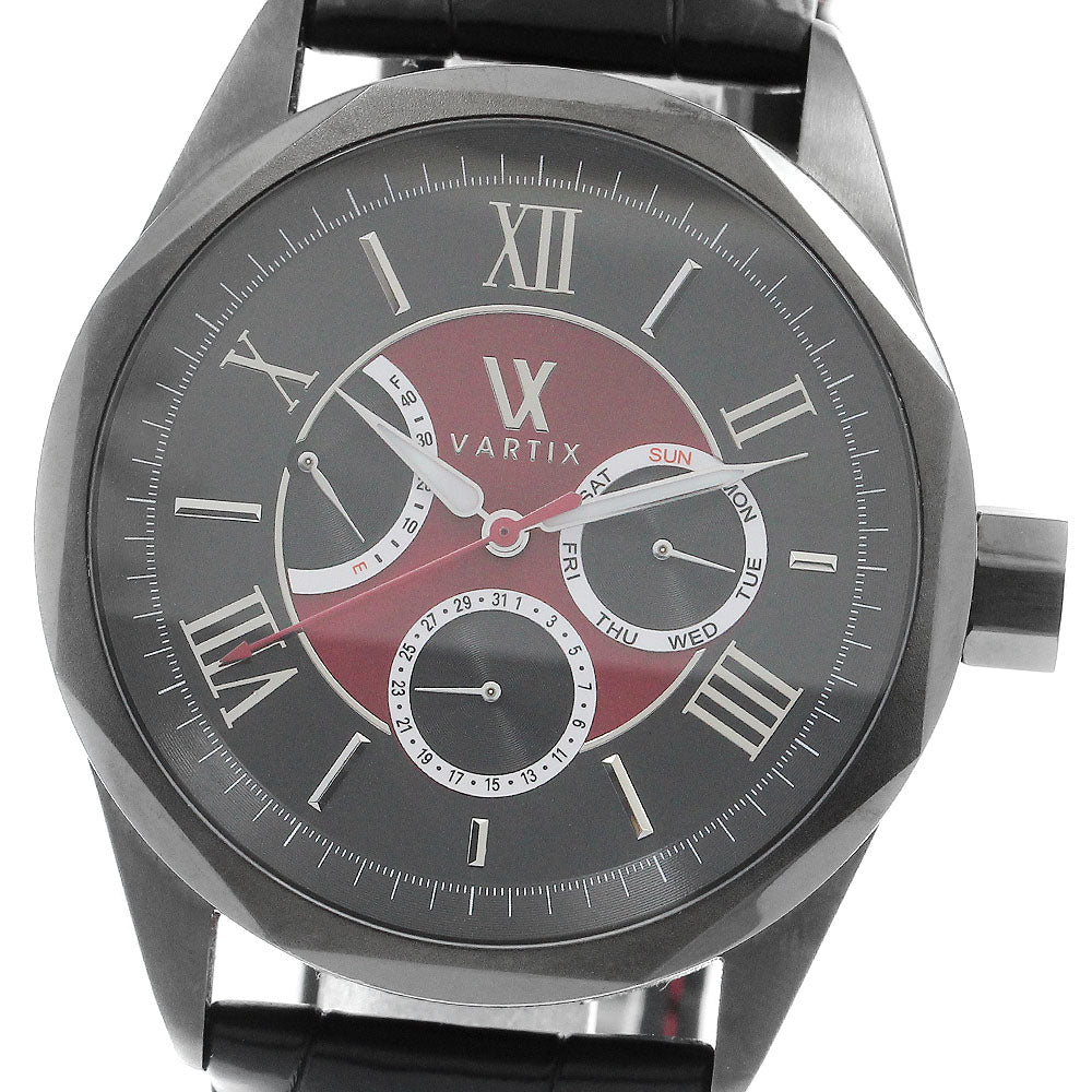 VARTIX PR02B ALIVE Day-Date Power Reserve Automatic Men's Watch Excellent Condition with Inner Box
