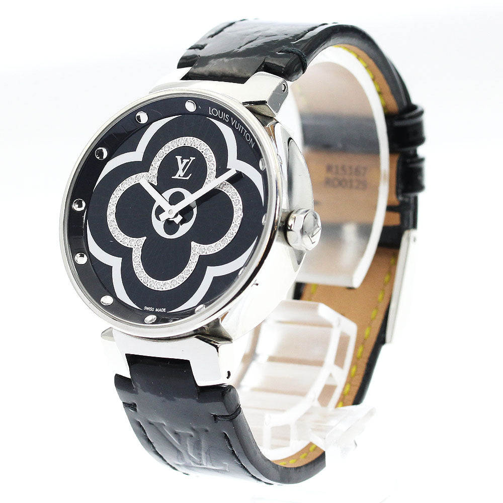 LOUIS VUITTON QA020 Tambour Moon Divine Diamond Quartz Women's Watch