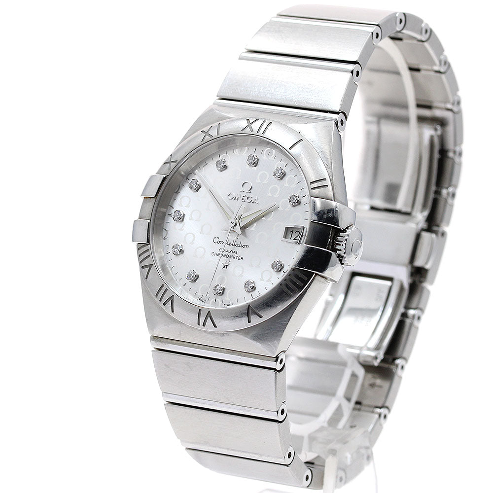 OMEGA 123.10.35.20.52.002 Constellation 11P Diamond Date Co-Axial Chronometer Automatic Men's Watch
