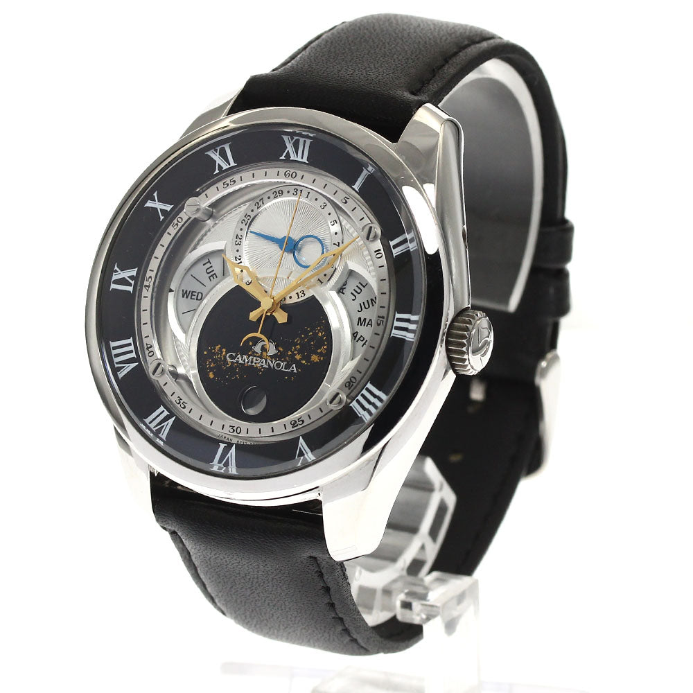 CITIZEN BU0020-03A/8730-T018033 Campanola Tenmanboshi Triple Calendar Moon Phase Men's Watch Excellent Condition with Box and Warranty.