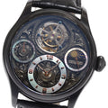 MEMORIGIN MO1231-BKBKBKA Starlit Legend Tourbillon Hand-wound Men's Watch Excellent Condition with Warranty.