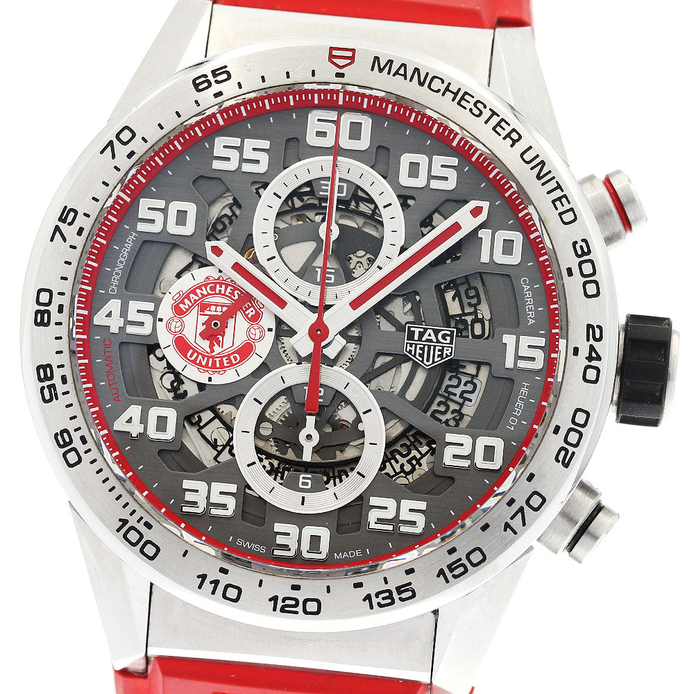 TAG Heuer CAR201M Carrera Heuer 01 Manchester United Automatic Men's Watch (with box and warranty)
