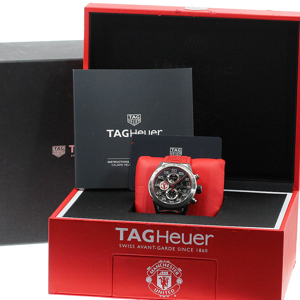 TAG Heuer CAR201M Carrera Heuer 01 Manchester United Automatic Men's Watch (with box and warranty)