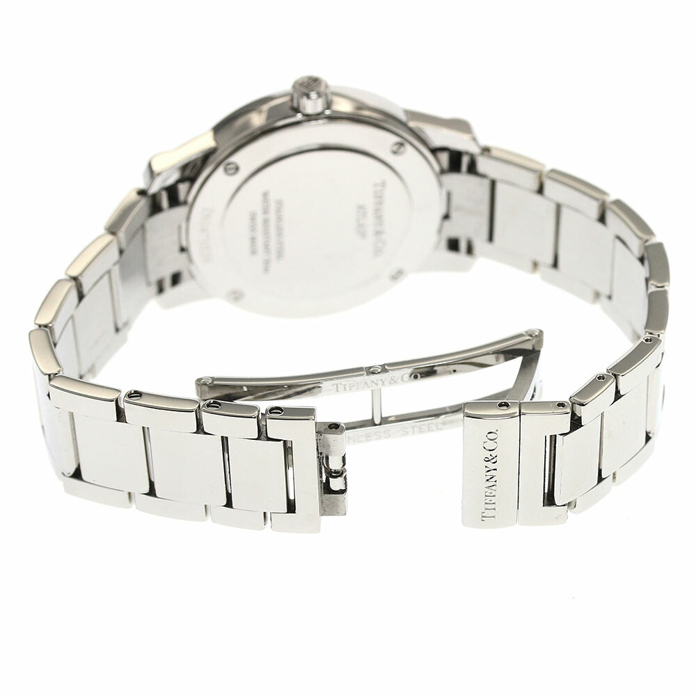 TIFFANY&Co. 37447188 Atlas 2-Hand Date Quartz Ladies Watch with Warranty