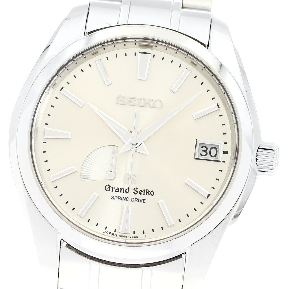 SEIKO SBGA001/9R65-0AA0 Grand Power Reserve Date Spring Drive Men's Watch