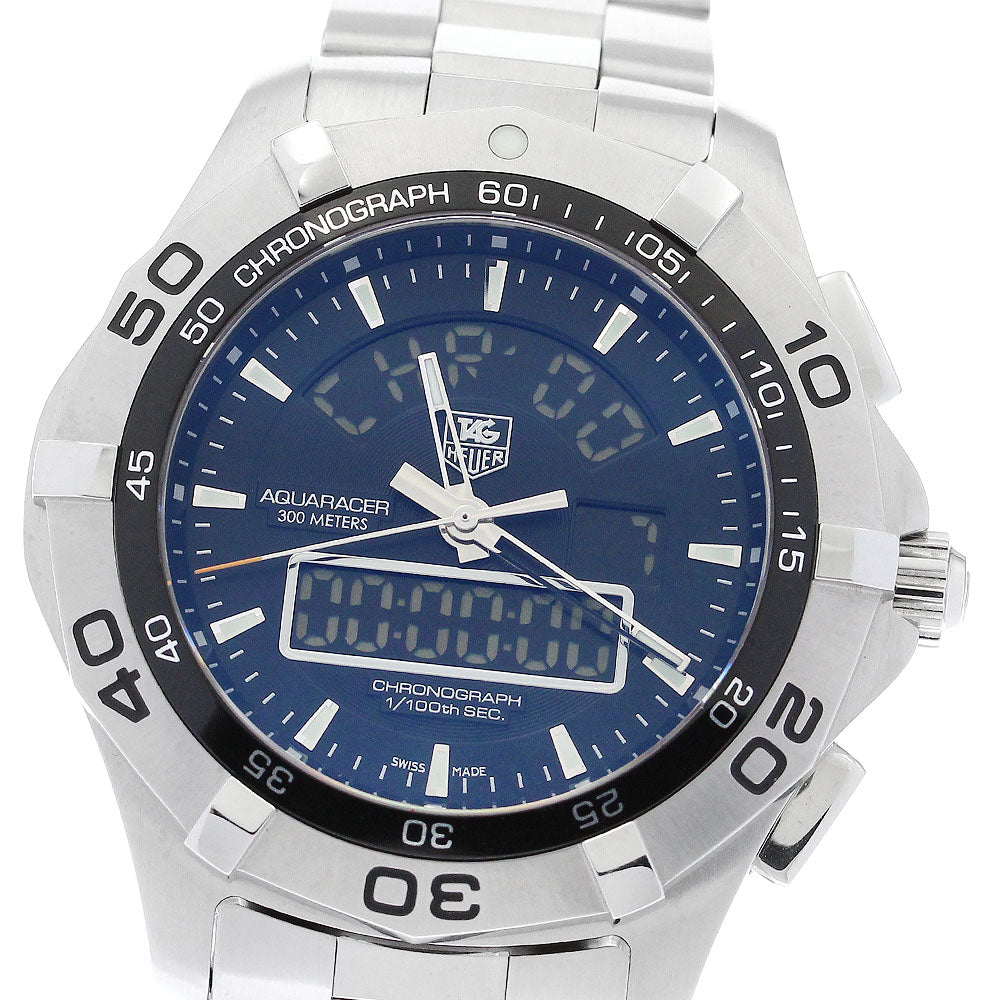TAG Heuer CAF1010 Aquaracer Chronotimer Quartz Men's Watch with Warranty