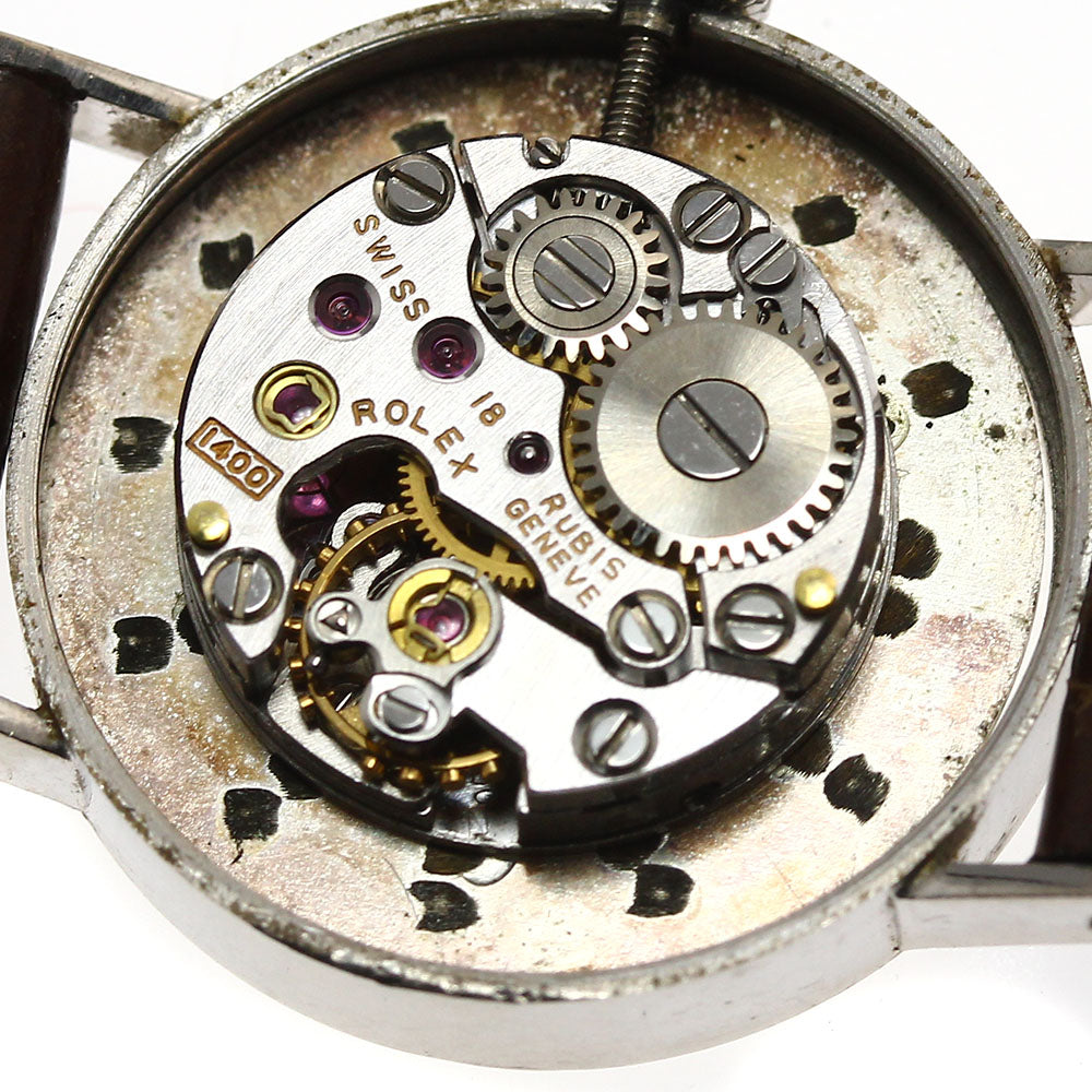 ROLEX 2671 Orchid K18WG Cal.1400 Manual Winding Ladies Watch