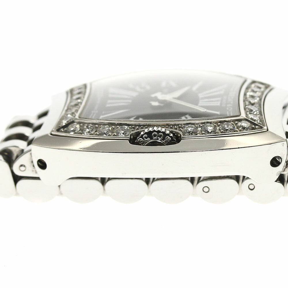 BEDAT&Co 334.031.301 No.3 Tonneau Watch Date Diamond Bezel Quartz Ladies