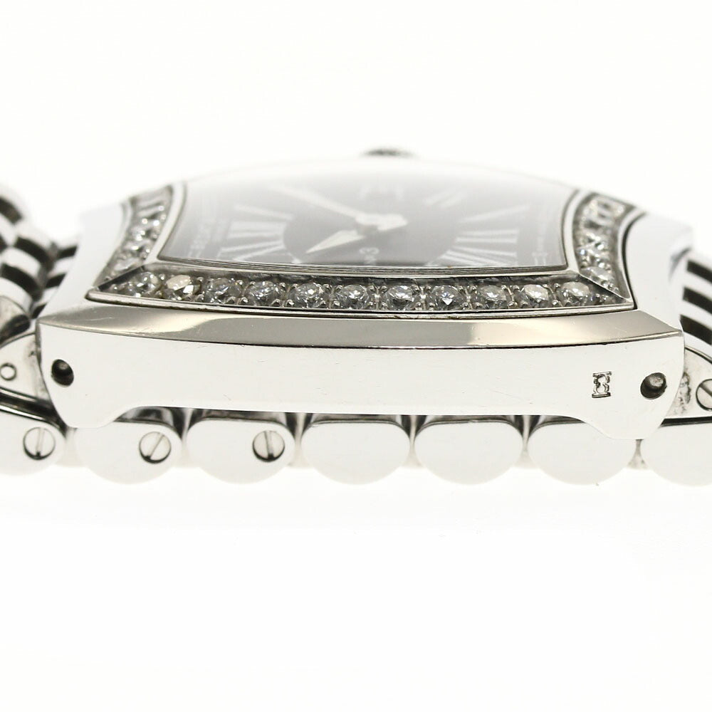 BEDAT&Co 334.031.301 No.3 Tonneau Watch Date Diamond Bezel Quartz Ladies