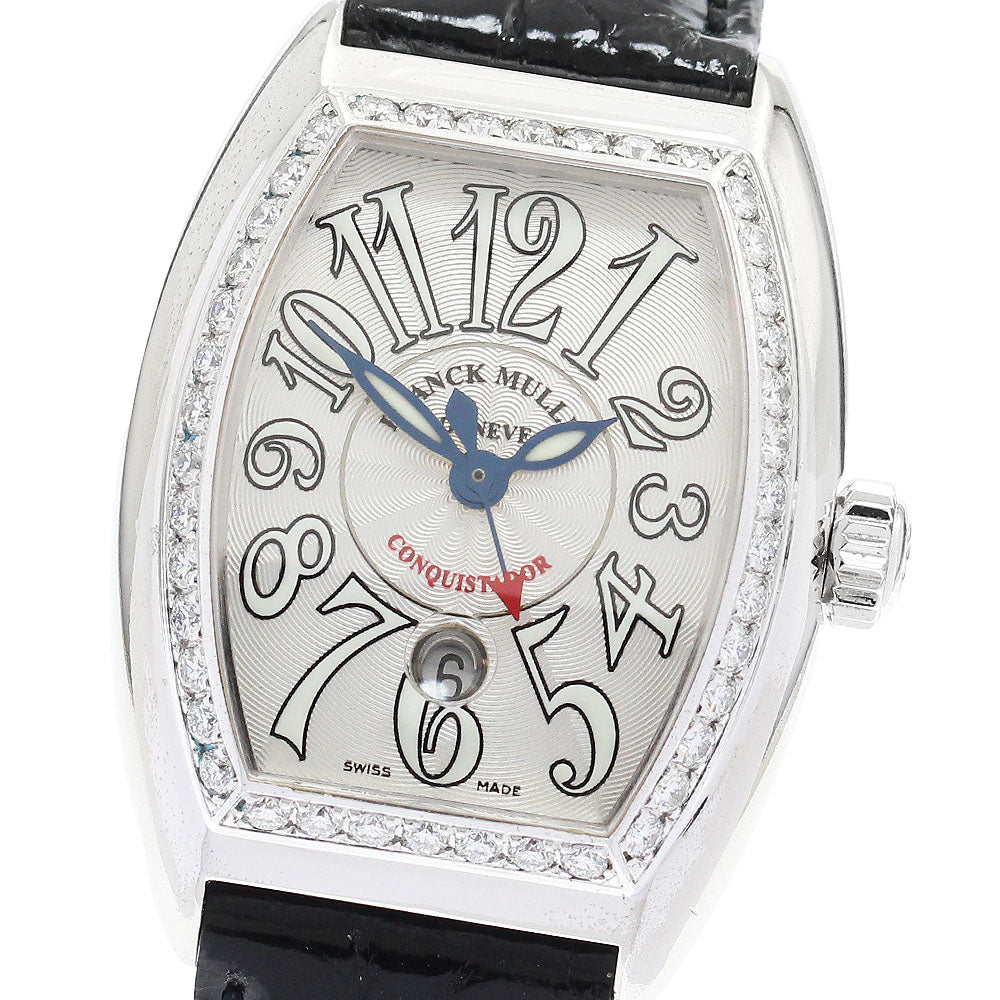 FRANCK MULLER 8005LD1R Conquistador Diamond Bezel Date Automatic Women's Watch