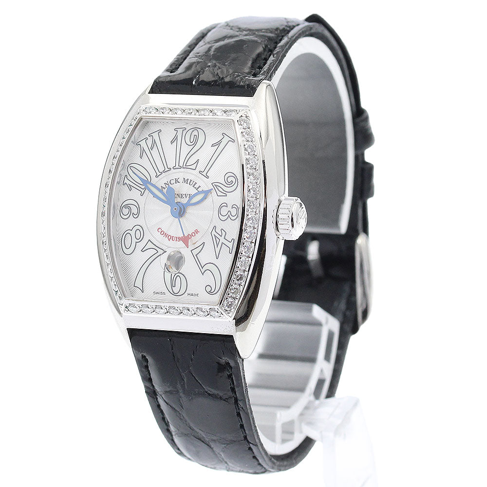 FRANCK MULLER 8005LD1R Conquistador Diamond Bezel Date Automatic Women's Watch