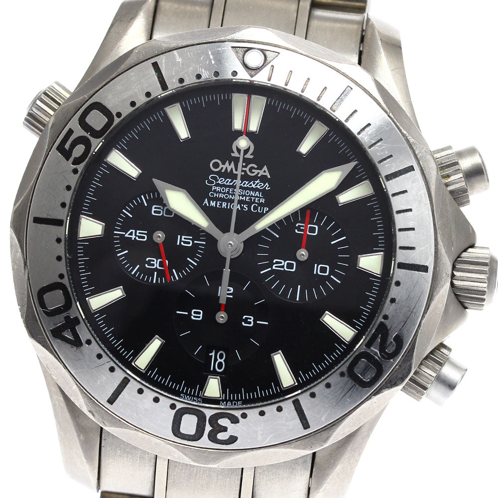 OMEGA 2293.50 Seamaster Professional 300 Chronograph Automatic Men's Watch with Warranty