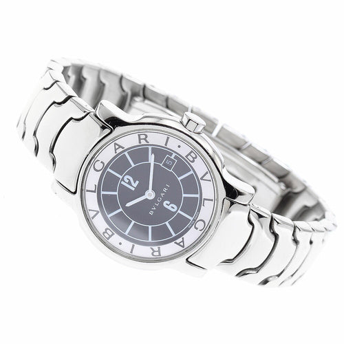 BVLGARI ST29S Solo Tempo Date Quartz Ladies