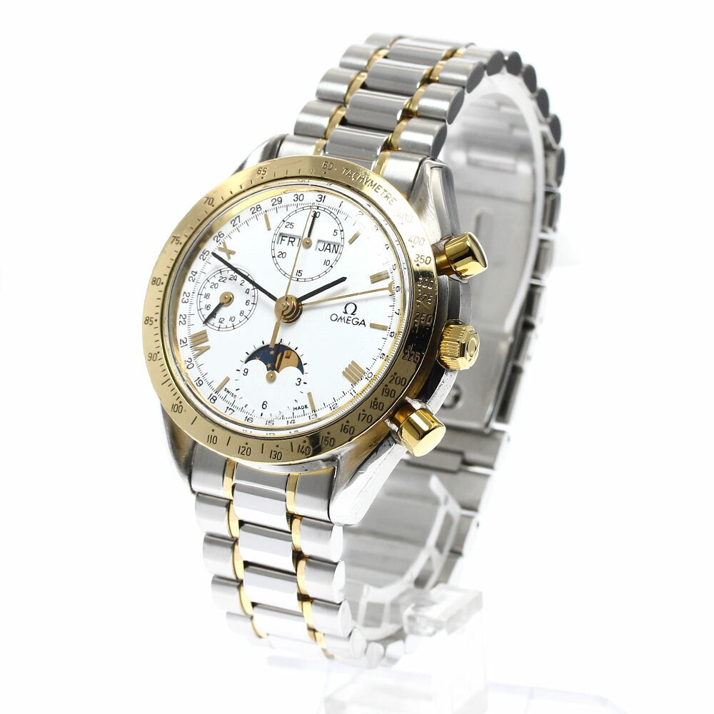 OMEGA 175.0034 Speedmaster Triple Calendar Moon Phase Automatic Men's Watch