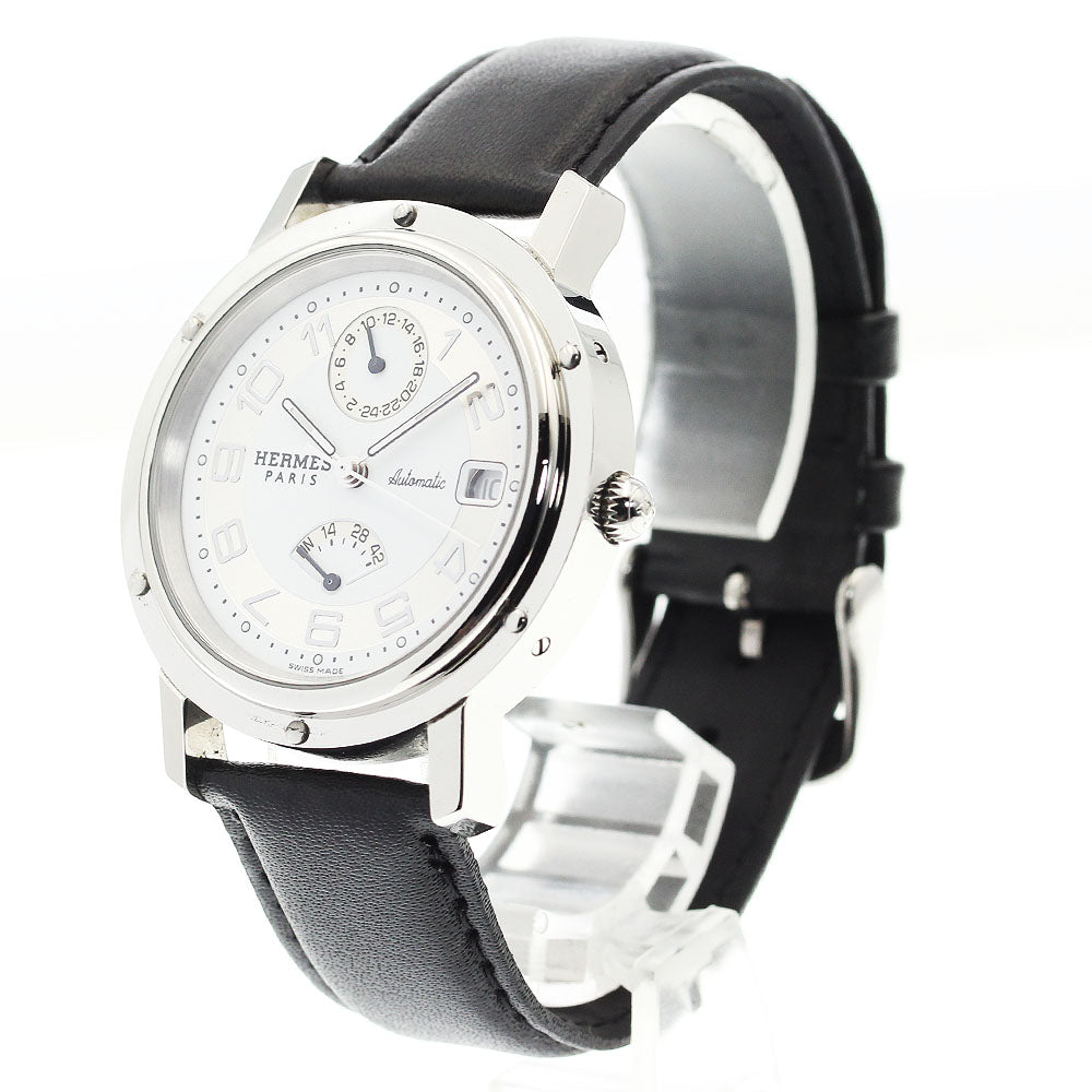 HERMES CL2.810 Clipper Date Automatic Men's Watch Excellent Condition