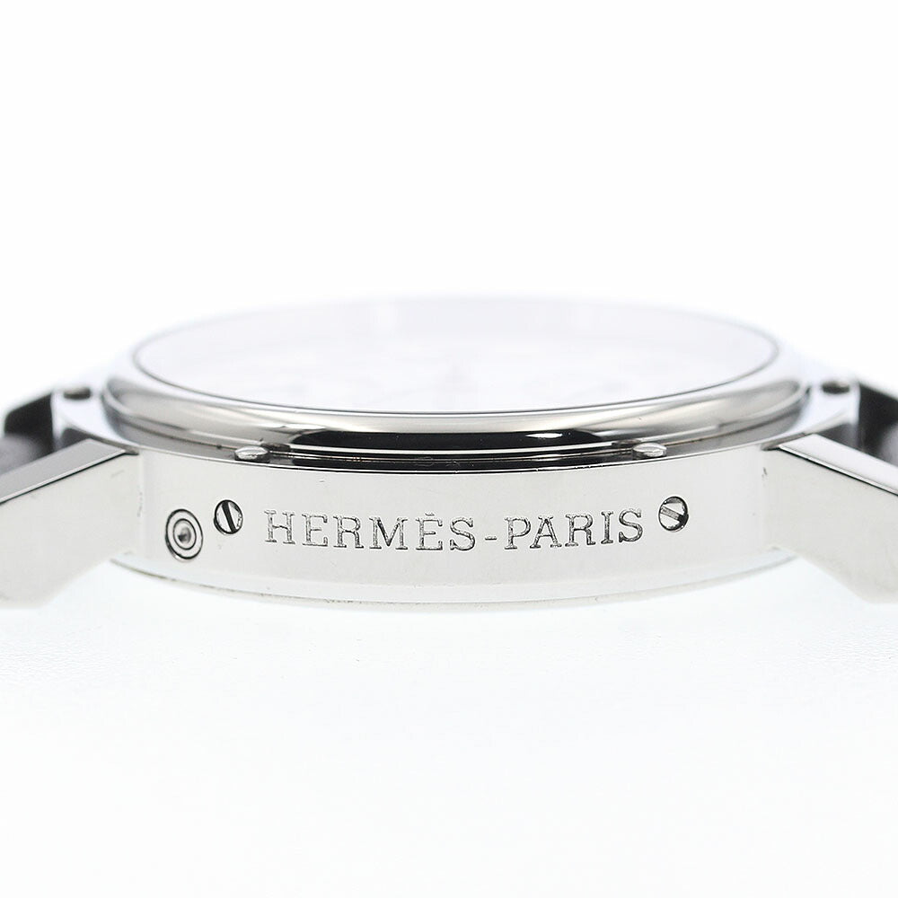 HERMES CL2.810 Clipper Date Automatic Men's Watch Excellent Condition
