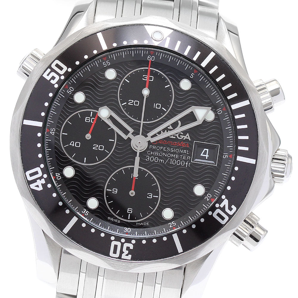 OMEGA 213.30.42.40.01.001 Seamaster Pro Diver's 300M Chronograph Date Automatic Men's Watch - Excellent Condition