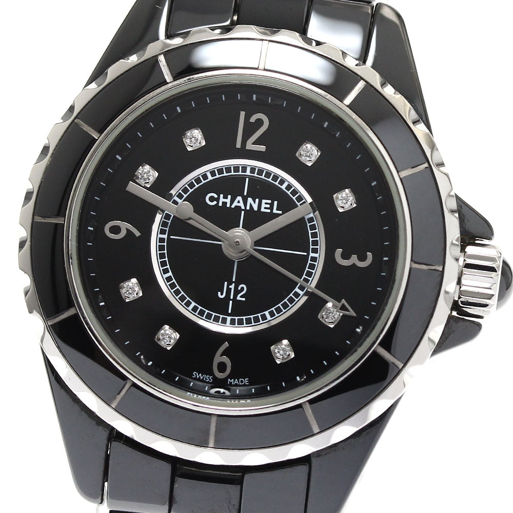 CHANEL H2569 J12 8P Diamond Quartz Women's Watch Excellent Condition with Warranty.