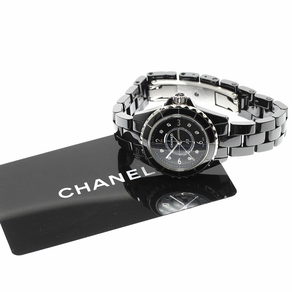 CHANEL H2569 J12 8P Diamond Quartz Women's Watch Excellent Condition with Warranty.