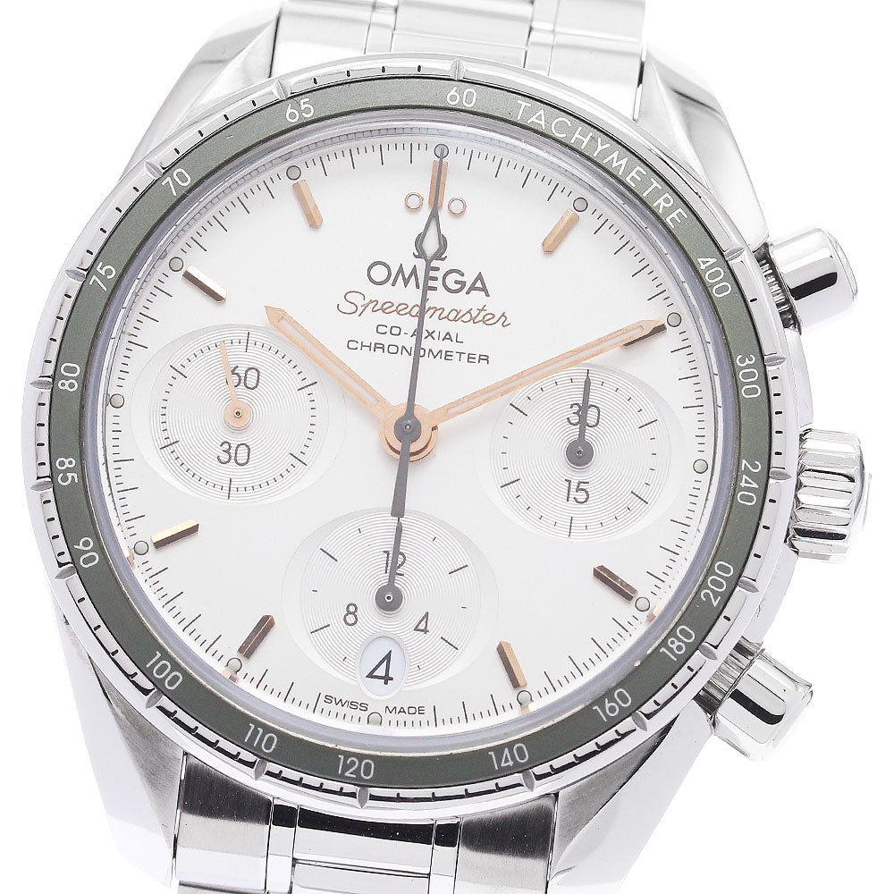 OMEGA 324.30.38.50.02.001 Speedmaster 38 Co-Axial Chronometer Automatic Men's Watch (Good Condition)