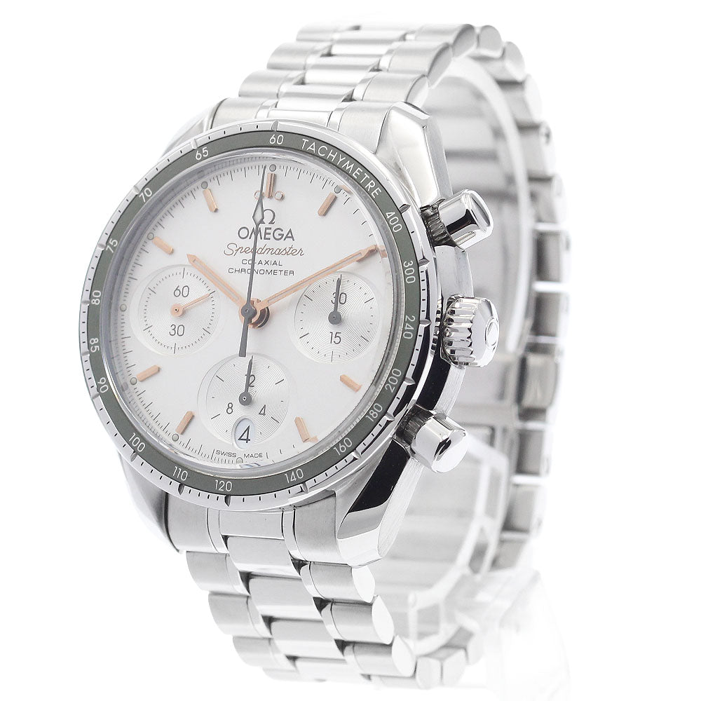 OMEGA 324.30.38.50.02.001 Speedmaster 38 Co-Axial Chronometer Automatic Men's Watch (Good Condition)