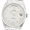 TUDOR 76214 Prince Date-Day 10P Diamond WG Bezel Automatic Men's Watch