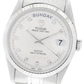 TUDOR 76214 Prince Date-Day WG Bezel 10P Diamond Automatic Men's Watch