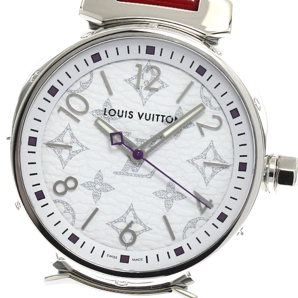 LOUIS VUITTON QA116 Tambour Monogram Quartz Women's Watch