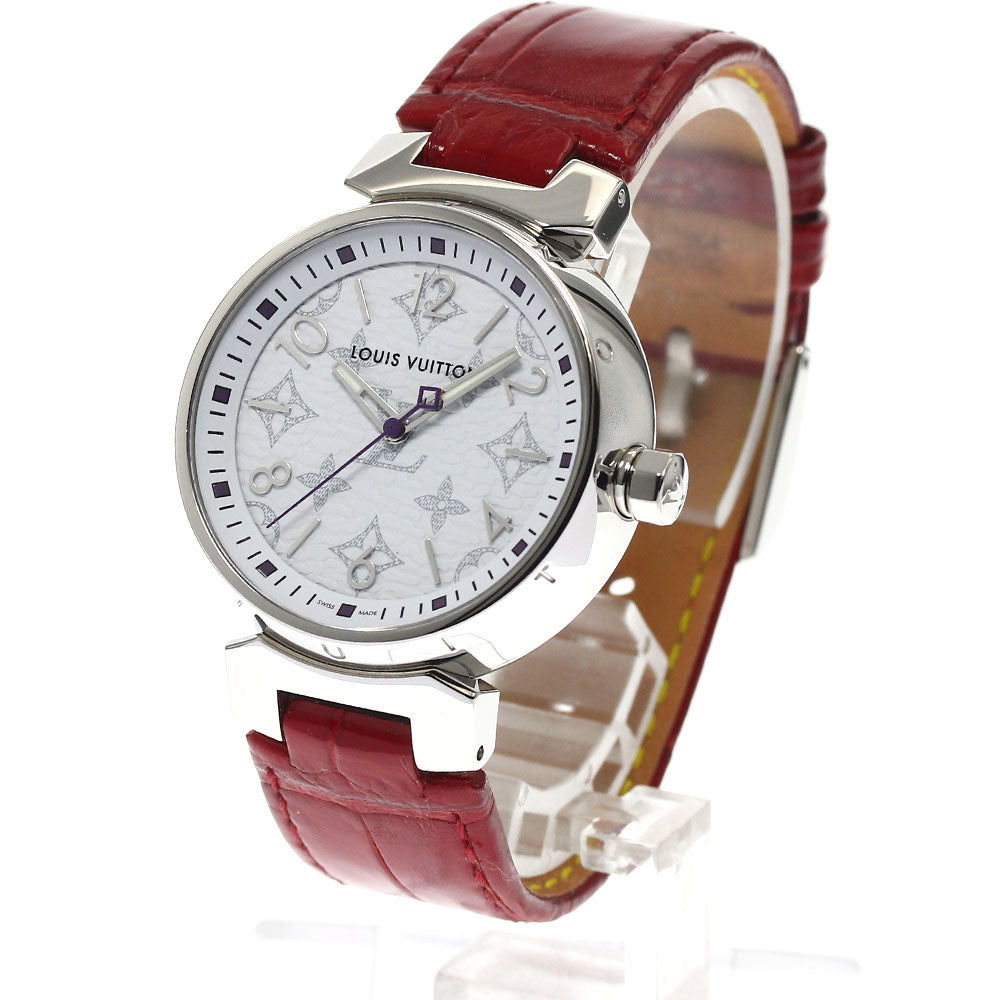 LOUIS VUITTON QA116 Tambour Monogram Quartz Women's Watch