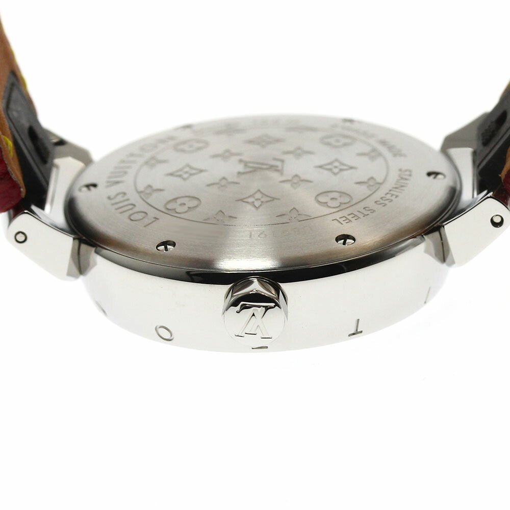 LOUIS VUITTON QA116 Tambour Monogram Quartz Women's Watch