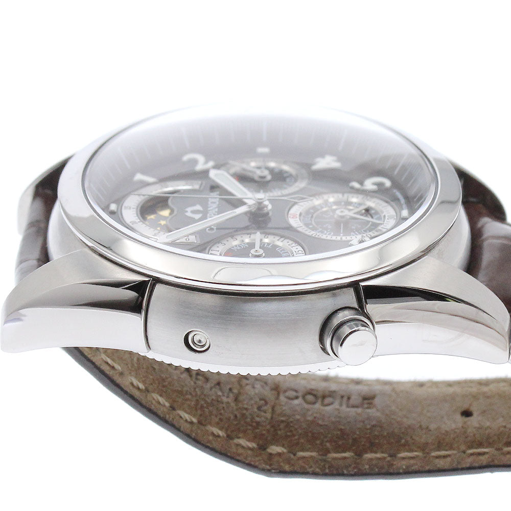 CITIZEN CTR57-1091/6771-T010768TA Campanola Grand Complication Black Oak Quartz Men's Excellent Condition with Box and Warranty.