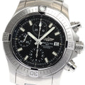 BREITLING A13385 Avenger Chronograph 43 Date Automatic Men's Watch Excellent Condition with Inner Box and Warranty Card.