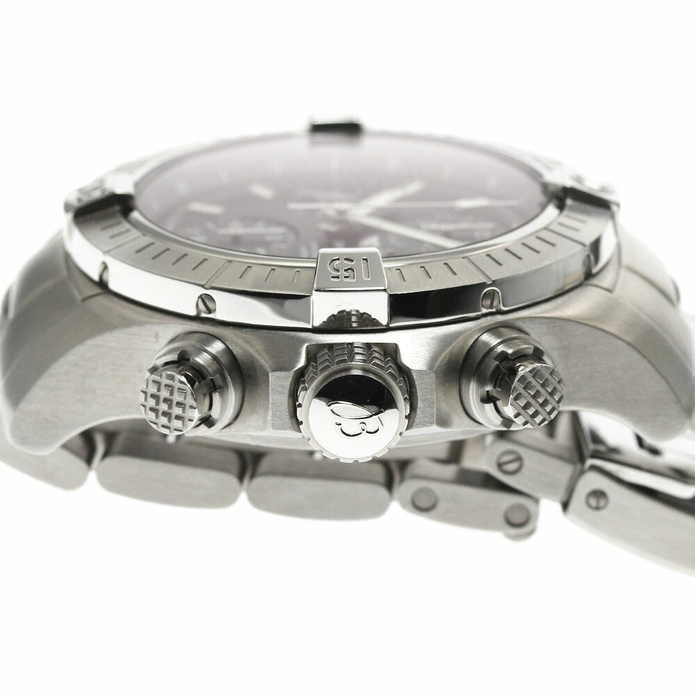 BREITLING A13385 Avenger Chronograph 43 Date Automatic Men's Watch Excellent Condition with Inner Box and Warranty Card.