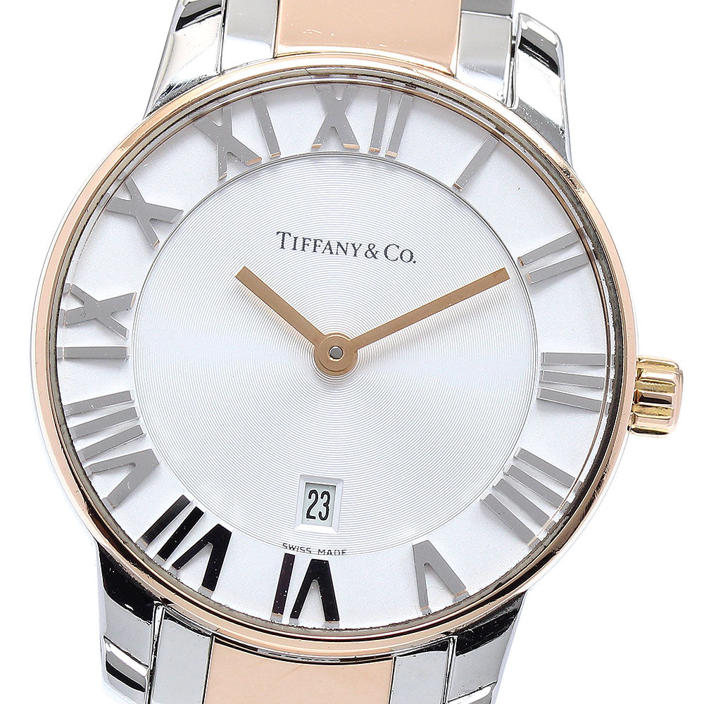 TIFFANY&Co. Z1830.11.13A21A00A Atlas Dome Date Quartz Ladies Watch