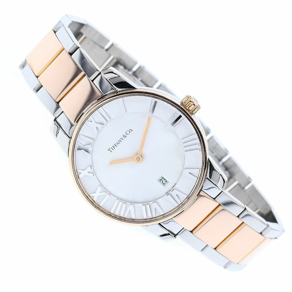 TIFFANY&Co. Z1830.11.13A21A00A Atlas Dome Date Quartz Ladies Watch
