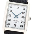 TOM FORD TFT001 009 N.001 Rectangular Quartz Men's Watch (Good Condition)