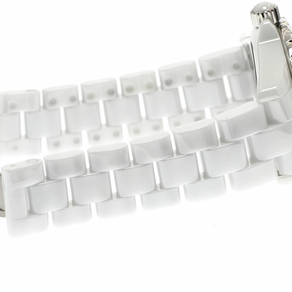 CHANEL H1628 J12 White Ceramic 12-Diamond Quartz Women's Watch