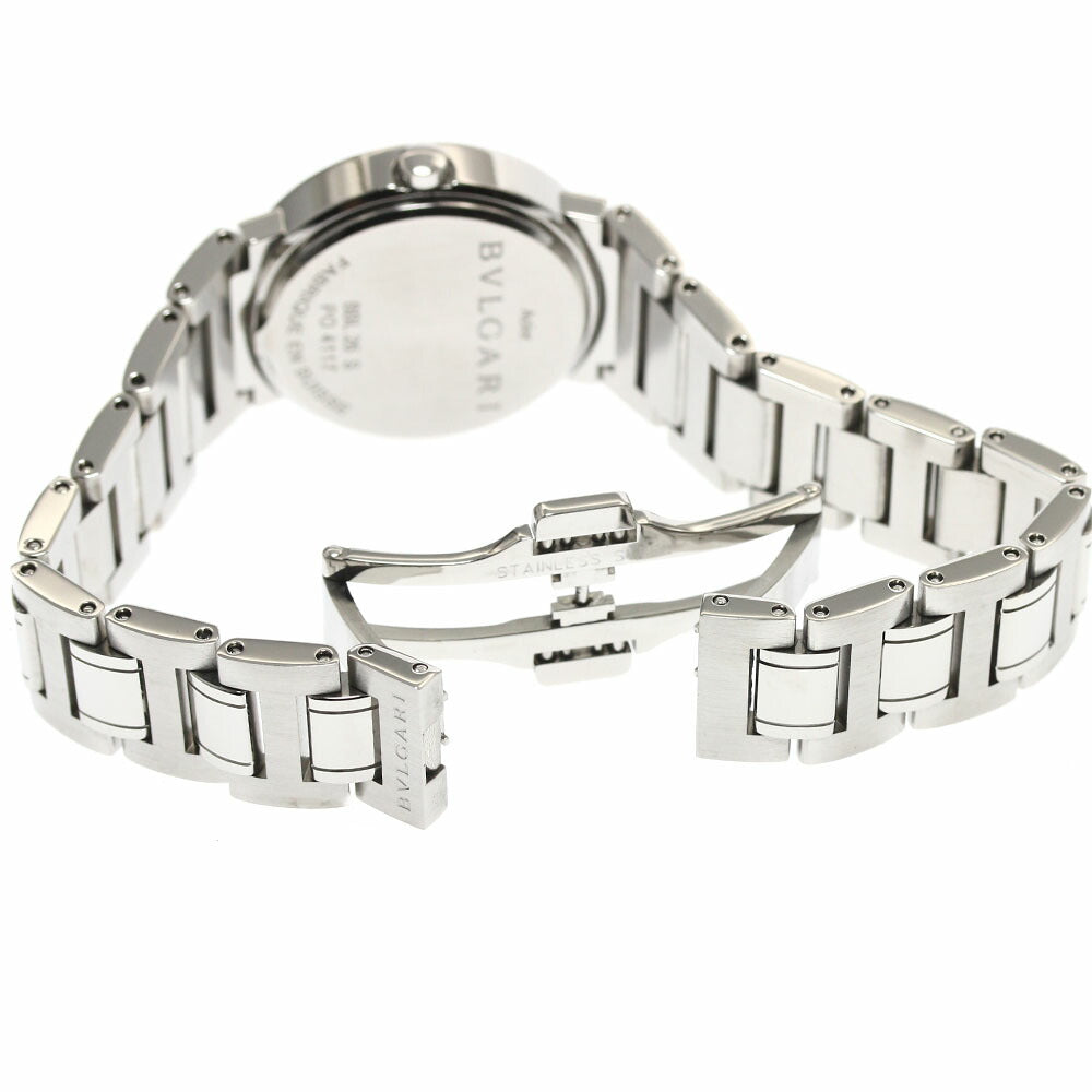 BVLGARI BBL26S Bulgari 12-Diamond Quartz Women's Watch with Box and Warranty Card