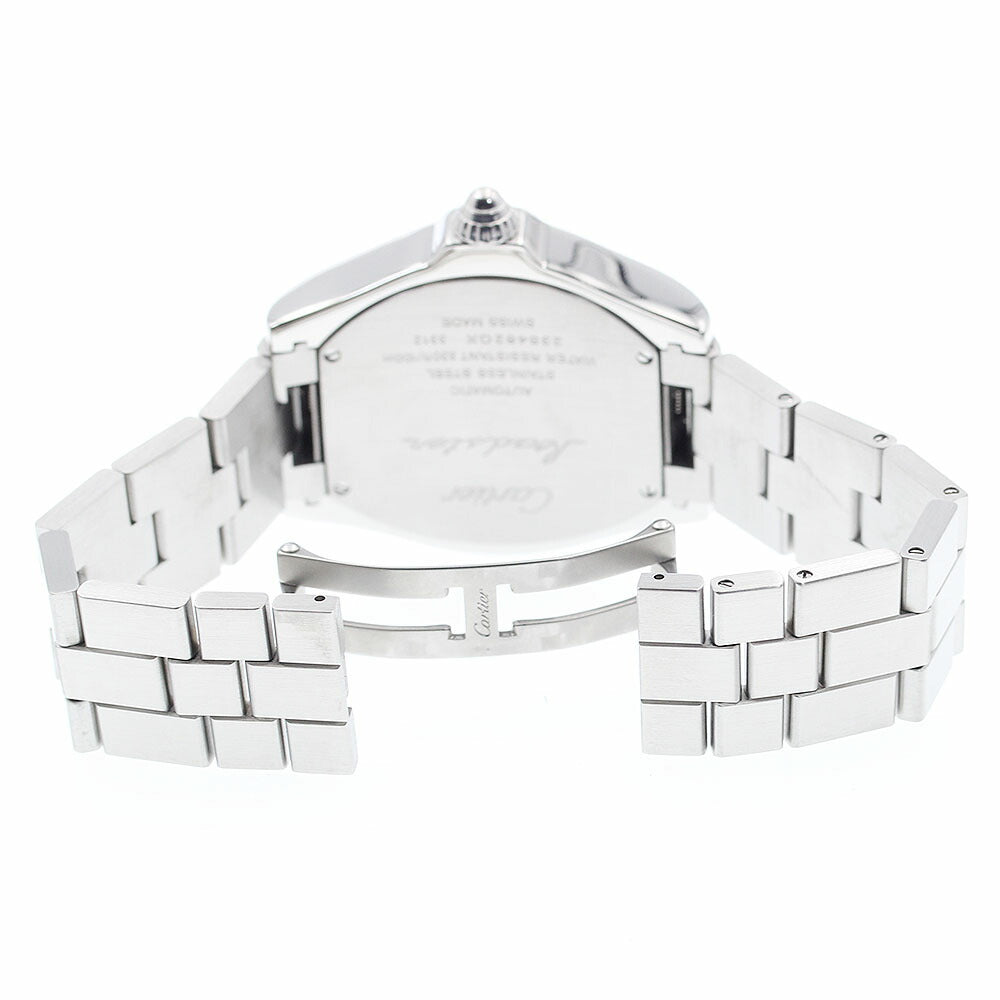 CARTIER W6206017 Roadster LM Date Automatic Men's Watch (Good Condition)