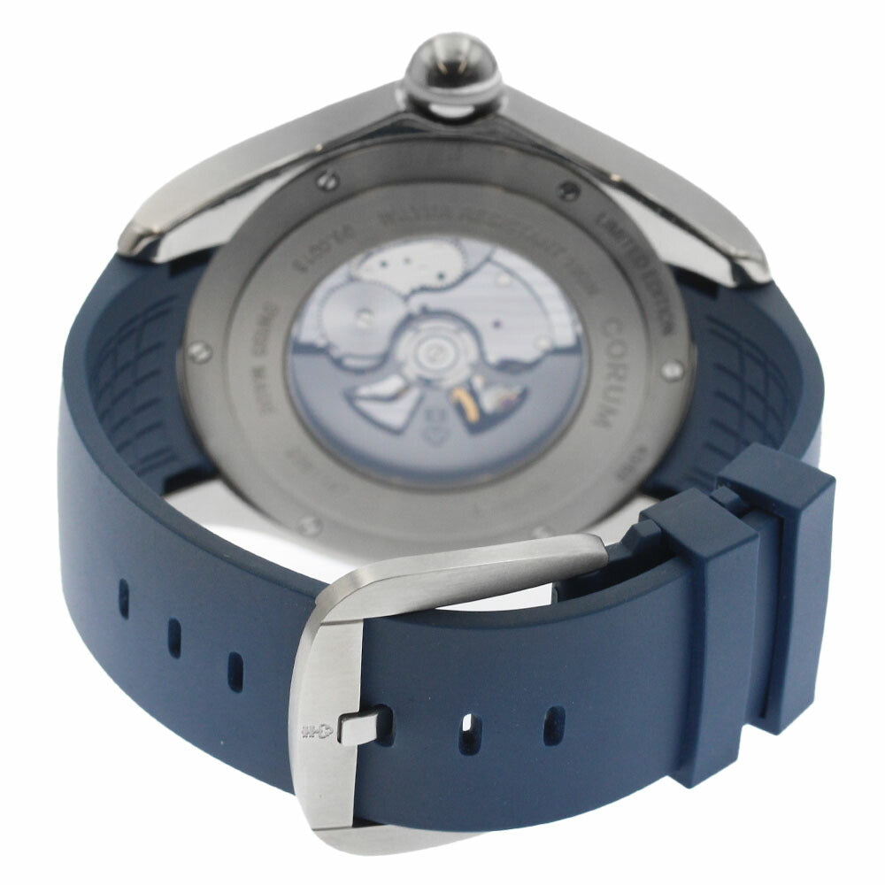 CORUM 403.101.04/0373US01 Big Bubble 52 Flag Automatic Men's Watch Excellent Condition with Box and Warranty Card