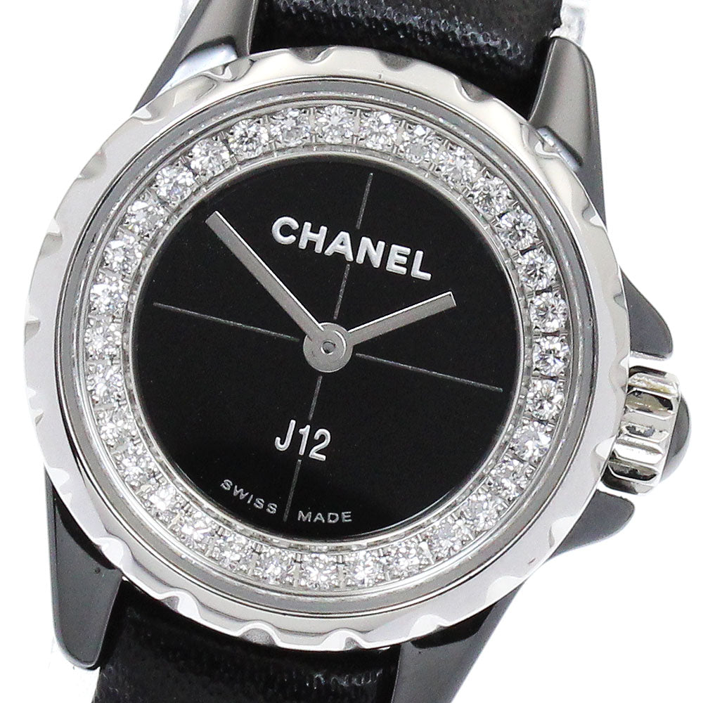 CHANEL H4663 J12 XS Diamond Quartz Women's Watch Excellent Condition with Warranty.