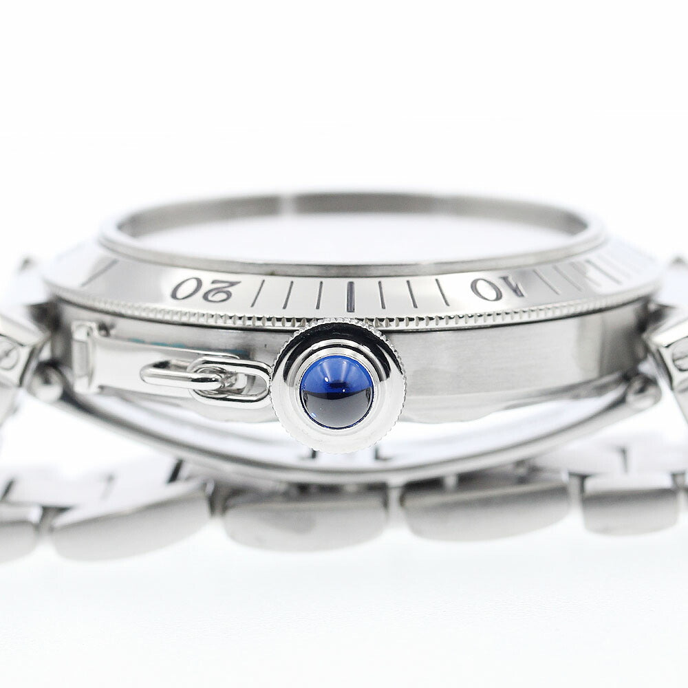 CARTIER W31005H3 Pasha 38mm Early Model Roman Numerals Automatic Men's Watch - Excellent Condition