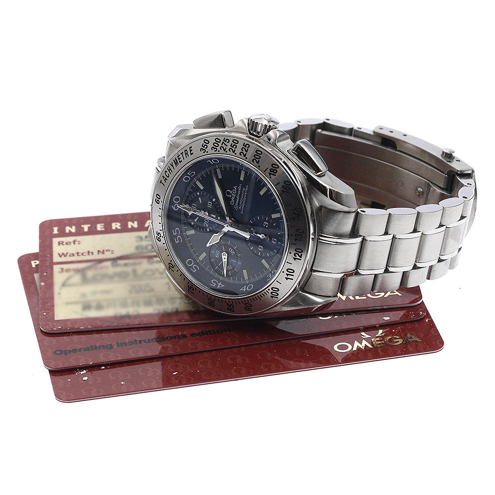 OMEGA 3540.80 Speedmaster Split-Second Chronograph Automatic Men's Watch with Warranty