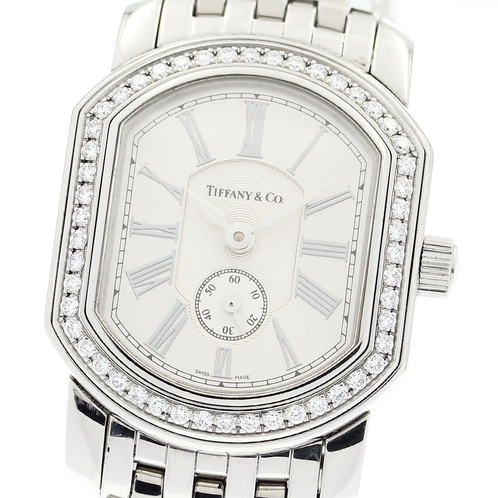 TIFFANY&Co. Mark Coupe Diamond Bezel Quartz Ladies Watch