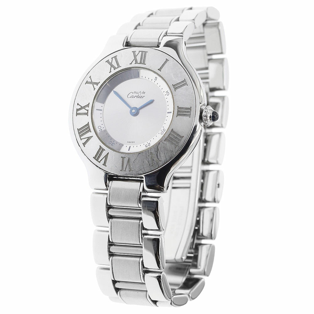 CARTIER W10110T2 Must 21LM Quartz Boys' Watch with Warranty