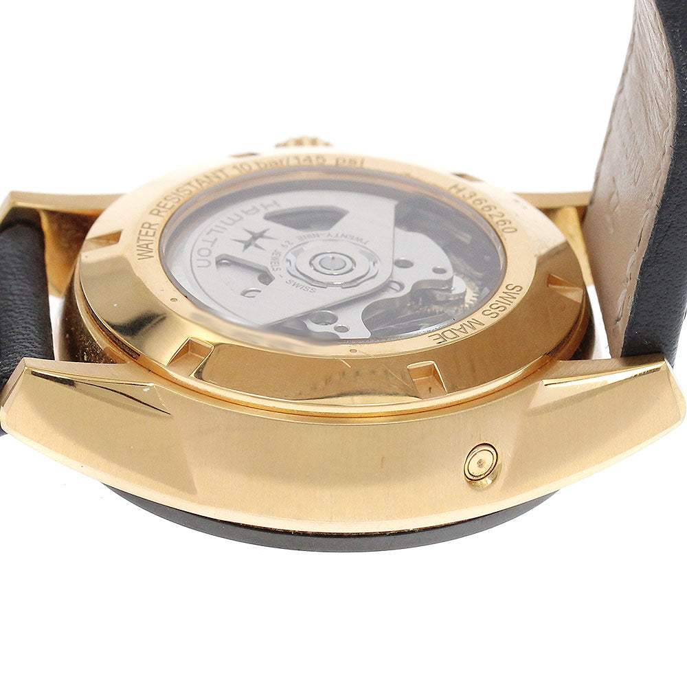 HAMILTON H366260 Jazzmaster Performer Chronograph Date Automatic Men's Watch (Good Condition)
