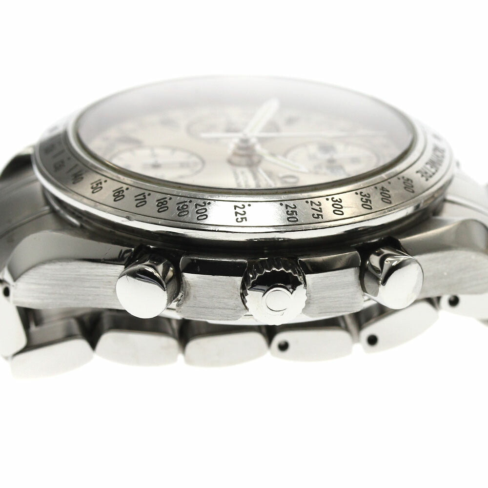 OMEGA 3221.30 Speedmaster Triple Calendar Chronograph Automatic Men's Watch with Warranty Card